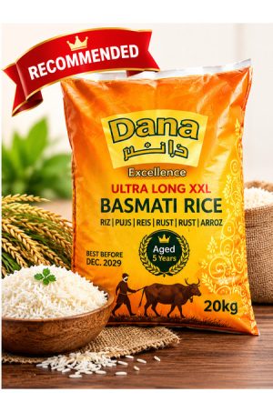 Dana Excellence Ultra Long XXL Basmati Rice – 20 kg