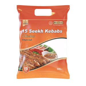 Crown Seekh Kebab Chicken  15 Pcs 900g