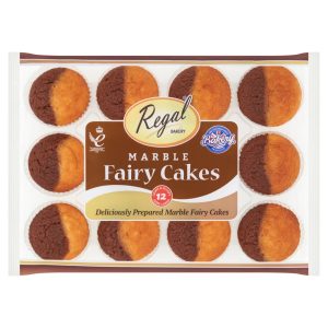 Regal Marble Fairy Cakes  12 pcs