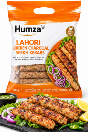 Humza Lahori Chicken Seekh Kebab 900g