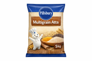 Pillsbury Multigrain Atta 5 KG – Multigrain Roti & Chapati Flour - Image 3