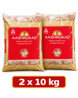 Aashirvaad Shudh Chakki Atta 10 KG x 2