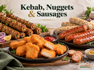 Kebab, Nuggets & Sausages