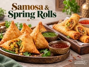 Samosa & Spring Rolls